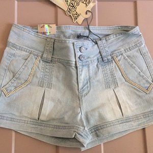 MWT Light Blue Denim Shorts